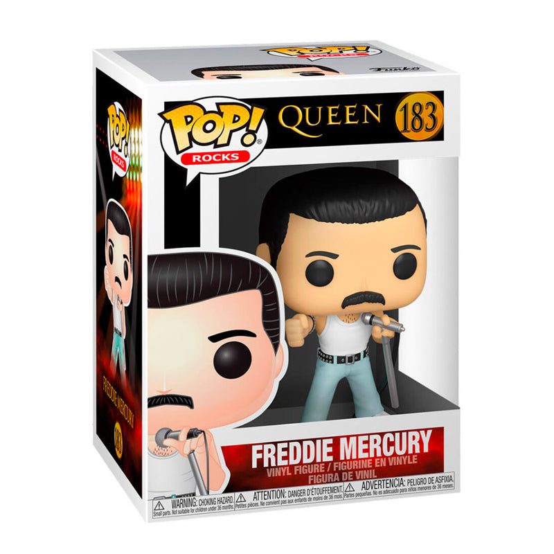 Figurita Freddie Mercury Radio Gaga 1985 - Queen - GOmusic.cl