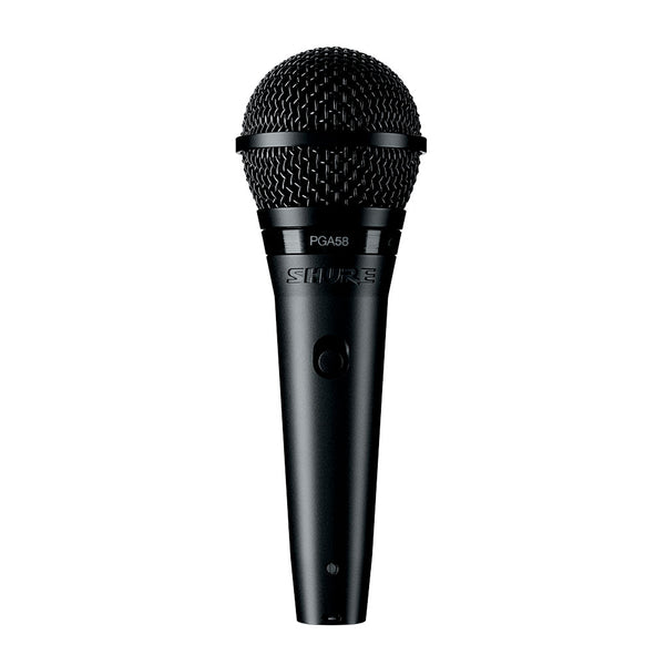 Micrófono Vocal Shure PGA 58-XLR con Cable XLR - GOmusic.cl