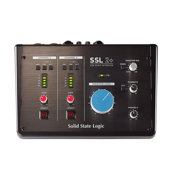 Interfaz de Audio Solid State Logic SSL 2 PLUS - GOmusic.cl
