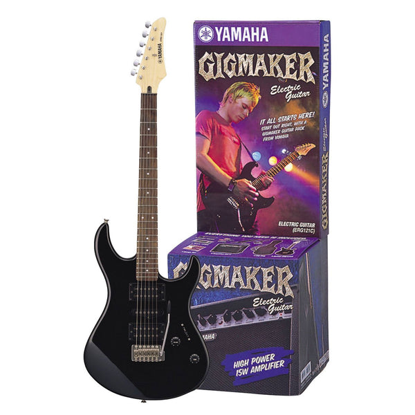 Pack Guitarra Eléctrica Yamaha GIGMAKER ERG121 GPII Color Black - GOmusic.cl