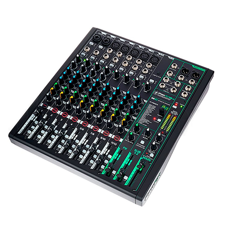 Mixer Mackie PROFX 12v3 con Efectos y USB - GOmusic.cl