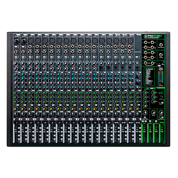 Mixer Mackie PROFX 22v3 con Efectos y USB - GOmusic.cl
