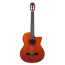 Guitarra Electroacústica Washburn C5 CE Color Natural Cuerdas Nylon - GOmusic.cl