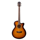 Guitarra  Electroacústica Washburn EA 15ATB Color Brown - GOmusic.cl