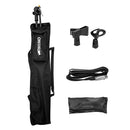 Set Atril y Accesorios Rhino ET 01 + Micrófono Shure SV 100 - GOmusic.cl