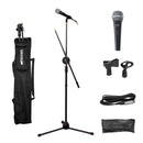 Set Atril y Accesorios Rhino ET 01 + Micrófono Shure SV 100 - GOmusic.cl