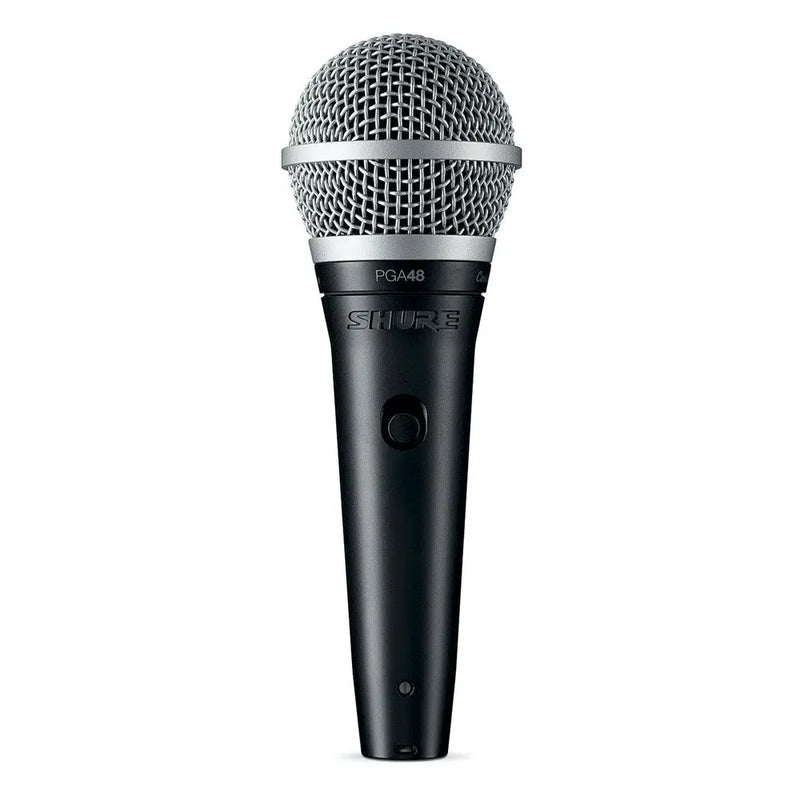 Micrófono Vocal Dinámico Shure PGA 48-XLR con Cable XLR - GOmusic.cl