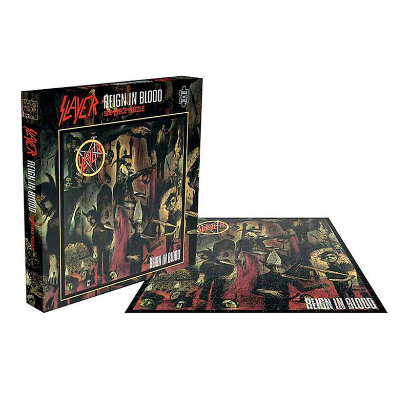 Puzzle 500 Piezas Slayer - Reign in Blood - GOmusic.cl
