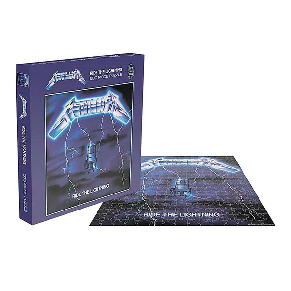 Puzzle 500 Piezas Metallica - Ride The Lightning - GOmusic.cl