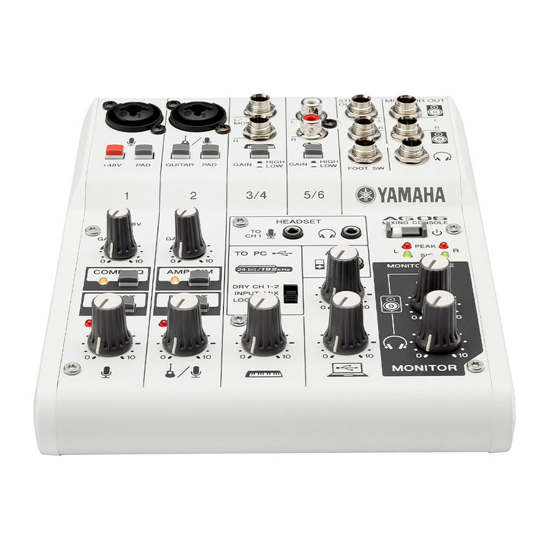 Mixer Yamaha AG06 con USB - GOmusic.cl