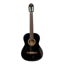 Guitarra Acústica Washburn C6B Cuerdas Nylon Color Black - GOmusic.cl