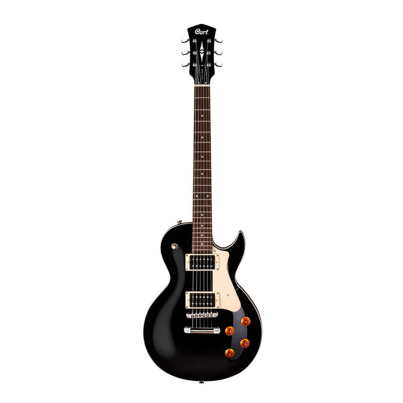 Guitarra Eléctrica Cort CR-100 GT con Funda Color Black - GOmusic.cl