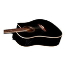 Guitarra Electroacústica Eko D100CE Color Negro - GOmusic.cl
