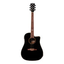 Guitarra Electroacústica Eko D100CE Color Negro - GOmusic.cl