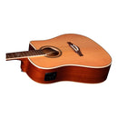 Guitarra Electroacústica Eko D100CE Color Natural - GOmusic.cl