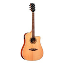 Guitarra Electroacústica Eko D100CE Color Natural - GOmusic.cl