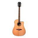 Guitarra Electroacústica Eko D100CE Color Natural - GOmusic.cl