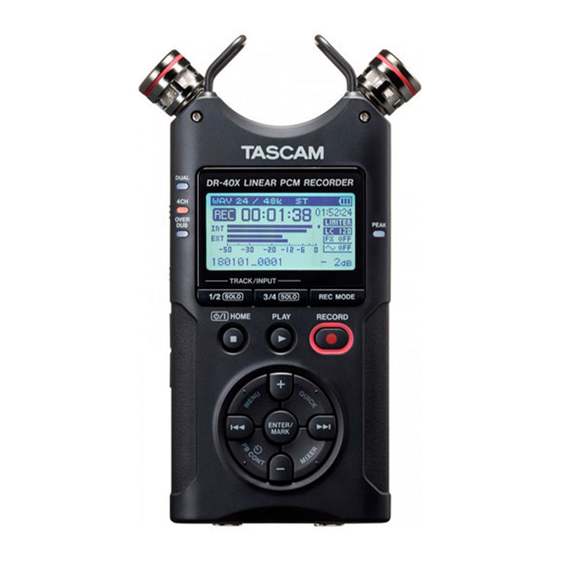 Grabador Portátil Tascam DR-40X - GOmusic.cl