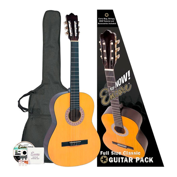 Pack Guitarra Acústica Encore ENC44OFT - GOmusic.cl
