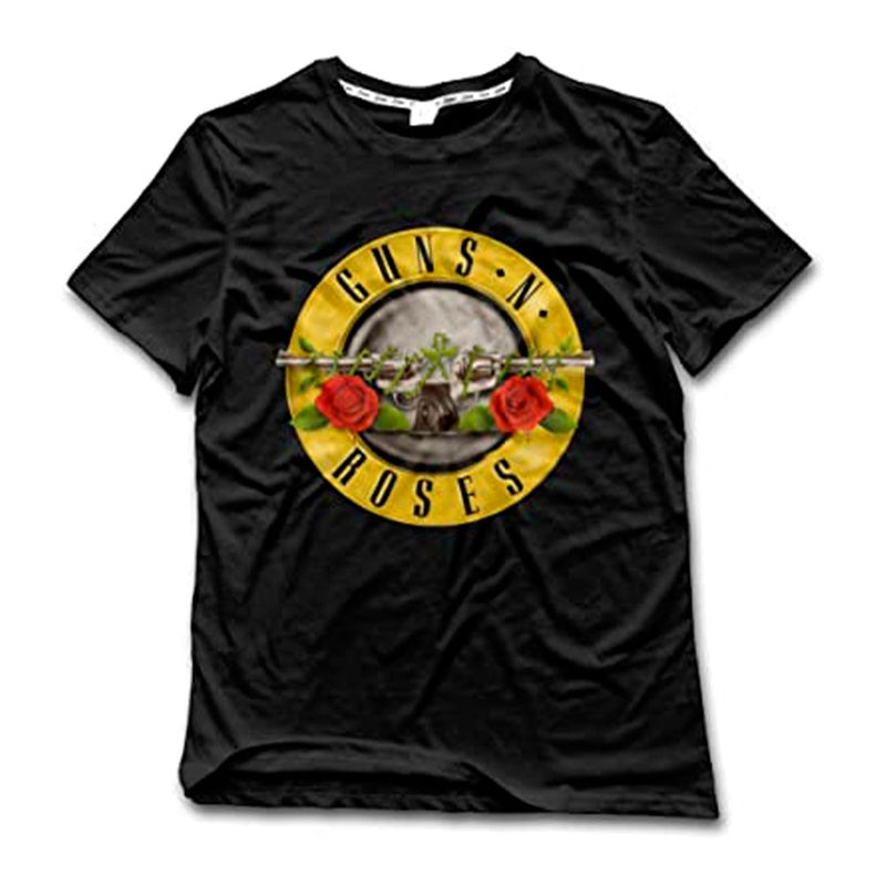 Polera Guns N' Roses Logo Negra con Licencia Oficial - GOmusic.cl