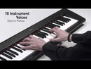 Teclado Yamaha NP-12B Color Negro con Adaptador Incluido