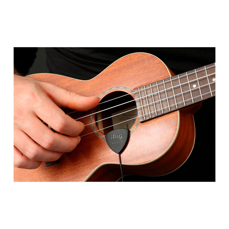 Micrófono para Guitarra Acústica con Interfaz IK Multimedia iRIG ACOUSTIC - GOmusic.cl