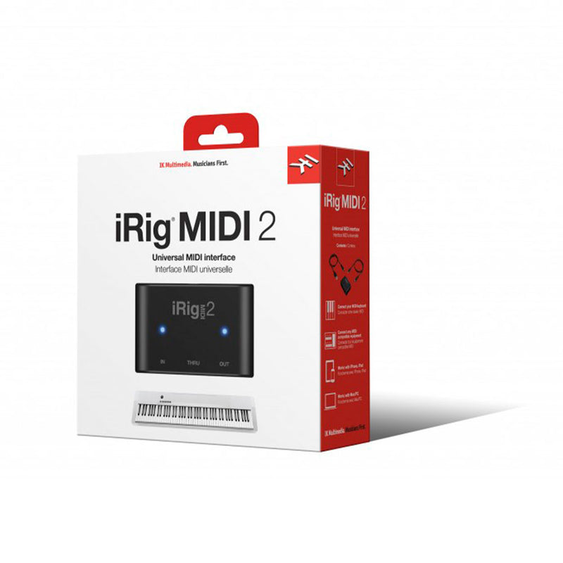 Interfaz Midi IK Multimedia iRIG MIDI 2 - GOmusic.cl