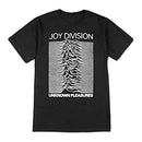 Polera Joy Division Unknown Pleasures Negra con Licencia Oficial - GOmusic.cl