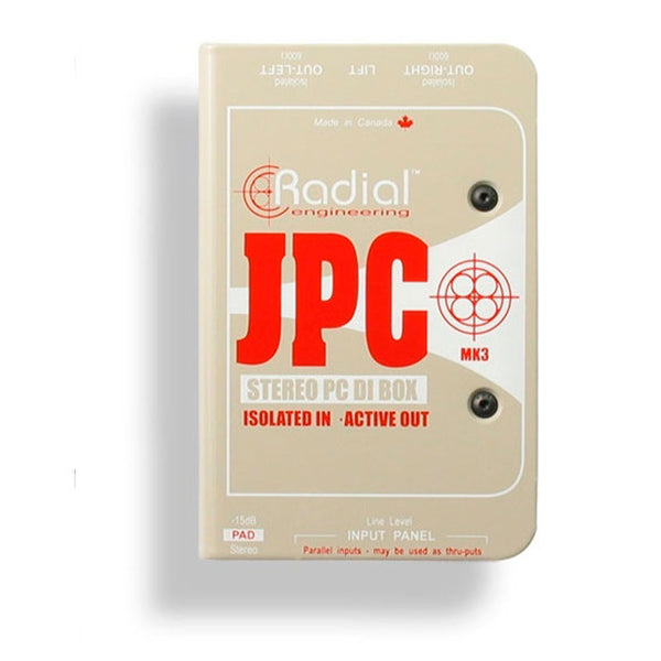Caja Directa PC Pasiva Radial JPC - GOmusic.cl