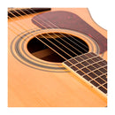 Guitarra Acústica Vintage LHV300 Zurdo Cuerdas Metálicas - GOmusic.cl