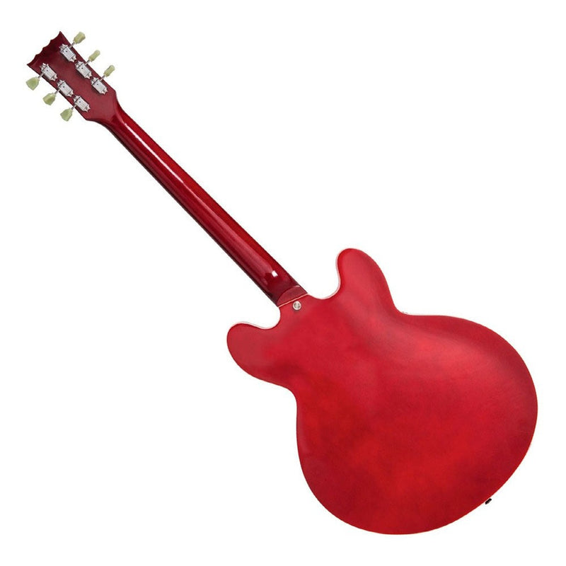 Guitarra Eléctrica Vintage LVSA500 Zurdo Color Cherry Red - GOmusic.cl