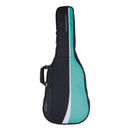 Funda Guitarra Acústica Dreadnought Madarozzo MADELEGANT G0020 Color Black/Turquoise - GOmusic.cl