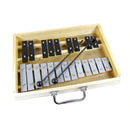 Metalófono Mitello EMS 25 Maleta Madera 25 Tonos Plateado - GOmusic.cl