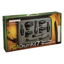 Kit 7 Micrófonos Shure PGADRUMKIT7 para Batería - GOmusic.cl