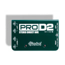 Caja Directa Estéreo Pasiva Radial PRO D2 - GOmusic.cl