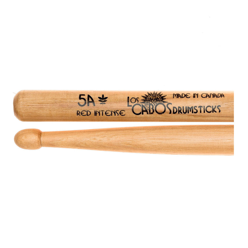 Baquetas Los Cabos 5A INTENSE Red Hickory - GOmusic.cl