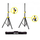 Pack Atriles para Parlantes Rhino RHTP01 con Funda - GOmusic.cl