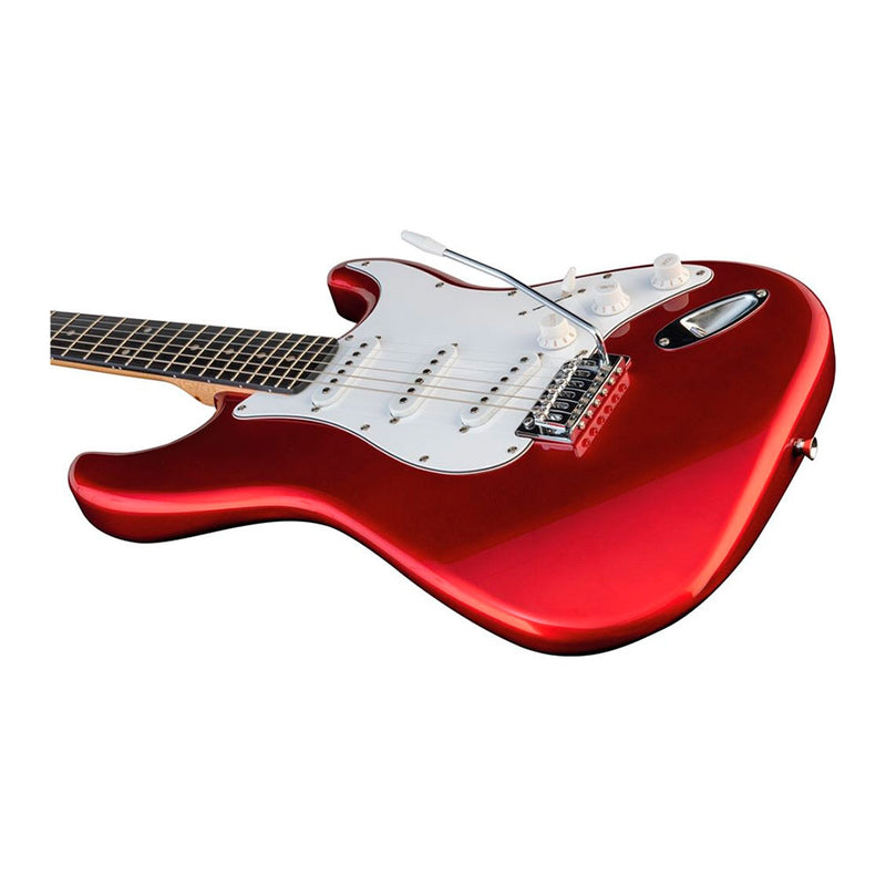 Guitarra Eléctrica Eko S-300 CHROME RED - GOmusic.cl
