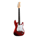 Guitarra Eléctrica Eko S-300 CHROME RED - GOmusic.cl