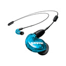 Audífonos Bluetooth Shure SE 215-SPE-B-BT1 Color Azul - GOmusic.cl