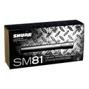 Micrófono para Instrumento Shure SM 81-LC Condensador - GOmusic.cl