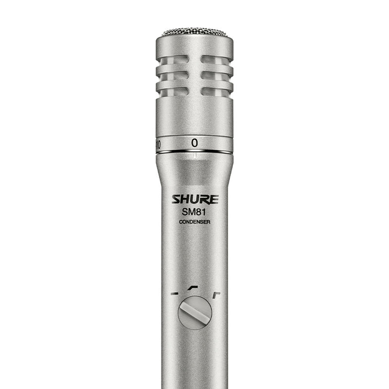 Micrófono para Instrumento Shure SM 81-LC Condensador - GOmusic.cl