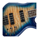 Bajo Eléctrico Jackson SPECTRA JS3Q Color Amber Blue - GOmusic.cl