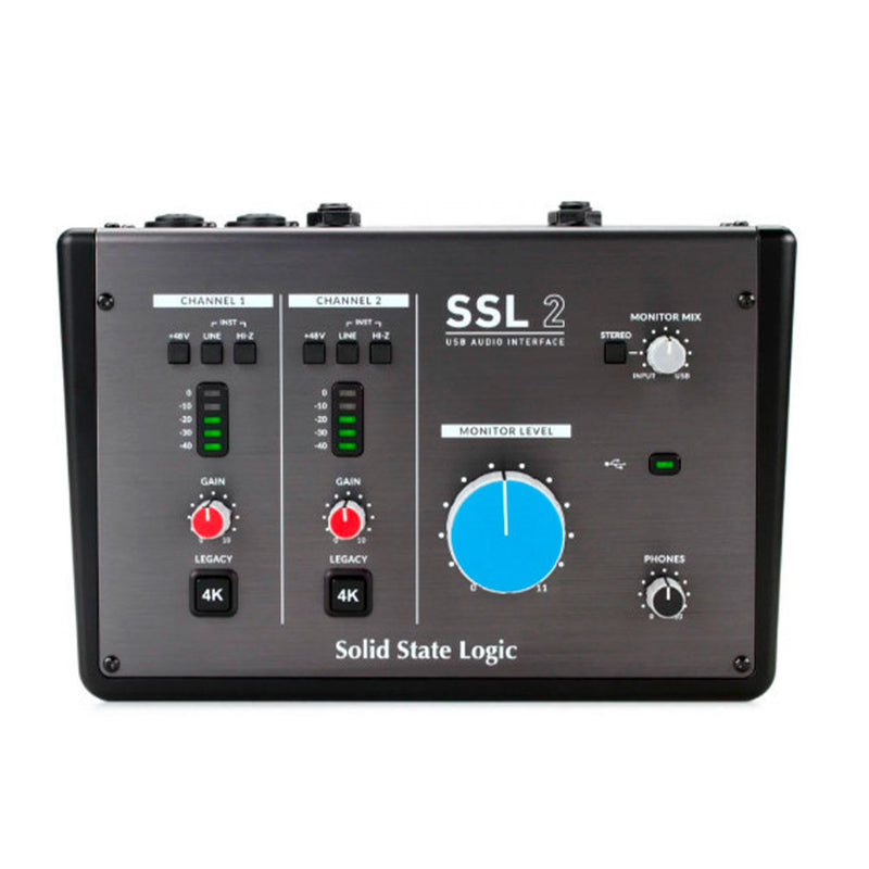 Interfaz de Audio Solid State Logic SSL 2 - GOmusic.cl