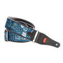 Correa Guitarra Right On T-PAISLEY VELVET Color Blue - GOmusic.cl