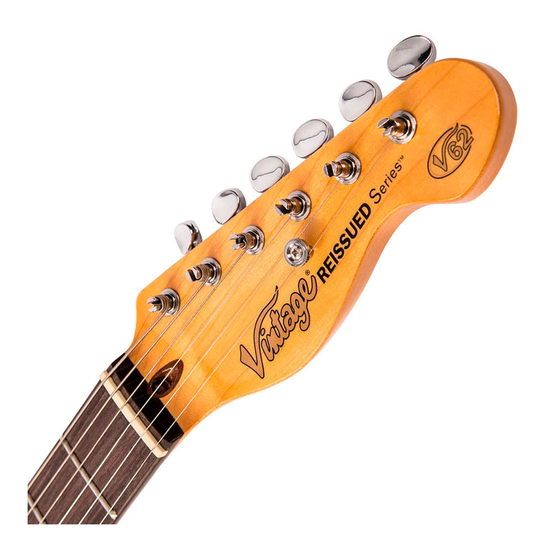 Guitarra Eléctrica Vintage V62 Color Ash Blonde - GOmusic.cl