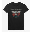 Polera Van Halen Roses Negra Logo con Licencia Oficial - GOmusic.cl