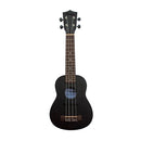 Ukelele Soprano Veston KUS 100 BK Color Negro Con Funda - GOmusic.cl