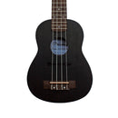 Ukelele Soprano Veston KUS 100 BK Color Negro Con Funda - GOmusic.cl