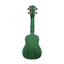 Ukelele Soprano Veston KUS 100 GR Color Verde Con Funda - GOmusic.cl